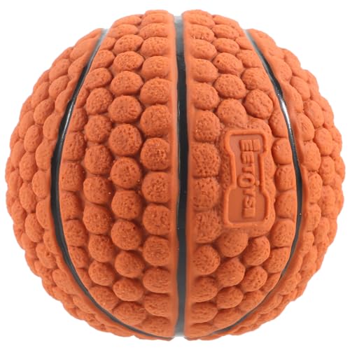 Housoutil Hundespielzeugball interaktives Interactive Dog Toys Kindersportballspielzeug Kauspielzeug für Hunde Spielzeug für Haustiere quietscht Fußball von Housoutil
