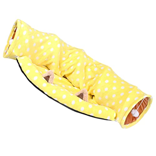 Housoutil Kanal Für Katzennester Spielzeug Für Kaninchen Meerschweinchen-Tunnel Haustierspieltunnel Kaninchenhaus Kleintier-röhrenbett Kaninchenspielzeug Star-Stil Kaninchenfell Flanell Housoutil Kanal Für Katzennester Spielzeug Für Kaninchen Meerschweinchen-Tunnel Haustierspieltunnel Kaninchenhaus Kleintier-röhrenbett Kaninchenspielzeug Star-Stil Kaninchenfell Flanell von Housoutil