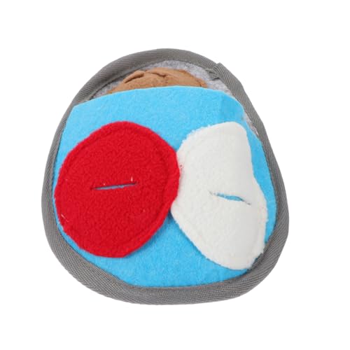 Housoutil Kaninchen-schnüffelpad Hasenspielzeug Decke Kleine Tierversteckspielzeuge Futtermatte Für Hamster Interaktives Futterspielzeug Für Hunde Hundefutter Polarfleece Anti-ersticken von Housoutil