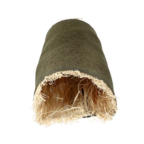 Housoutil Kaninchentunnel Winterwarme Unterschlupfhütte Für Hasen Hamster-grastunnel-Spielzeug Hamsterröhrenspielzeug Kaninchen-Gras-Tunnel Tunnelspielzeug Stoff Nestauflage Schlafen von Housoutil