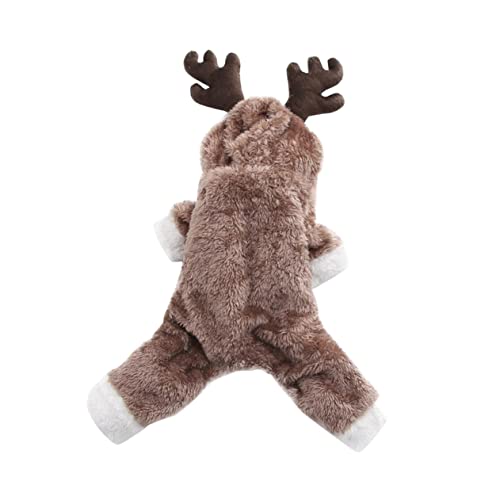 Housoutil Hundebekleidung Elchmuster Hundepullover Haustier-Outfits Langlebiger Hundemantel Größe S Stilvolle Haustierbekleidung Housoutil Hundebekleidung Elchmuster Hundepullover Haustier-Outfits Langlebiger Hundemantel Größe S Stilvolle Haustierbekleidung von Housoutil
