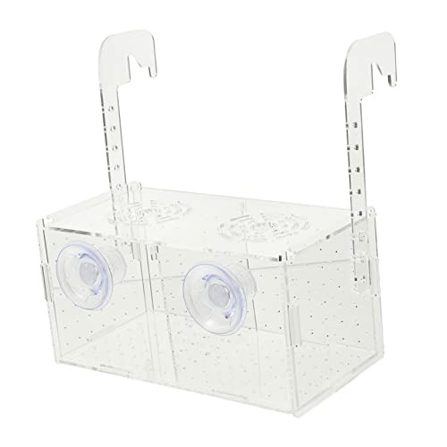 Housoutil Aquarium Isolationsbox Aus Acryl Mit Saugnapf Zuchtkasten Für Kleine Fische Betta Und Garnelen Trennwand Für Gezielte Aufzucht Transparent Und Installieren Housoutil Aquarium Isolationsbox Aus Acryl Mit Saugnapf Zuchtkasten Für Kleine Fische Betta Und Garnelen Trennwand Für Gezielte Aufzucht Transparent Und Installieren von Housoutil