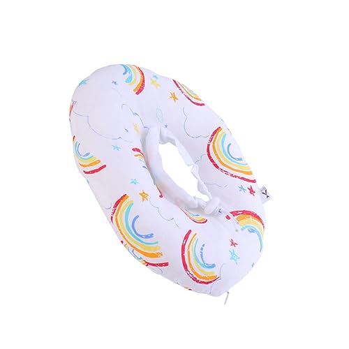 Housoutil -Licking Collar Weiches Kissen Elisabethanisches Für Größe S Kratzfeste Unterstützung Regenbogen von Housoutil