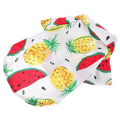 Housoutil Hundekleidung Haustier-hundehemd Leichte Hundekleidung Hawaii-Muster Haustierdekor Für Spaß von Housoutil