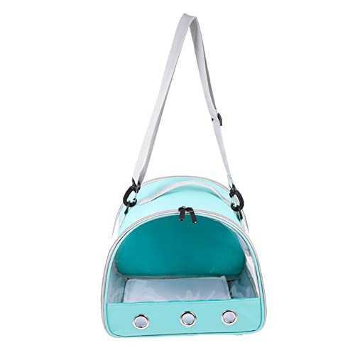 Housoutil Reise-Tragetasche Für Haustiere Käfig Meerschweinchen Hamstertasche Bequeme 30 X 25 X 25 cm Grün Für Abenteuer Im Freien von Housoutil