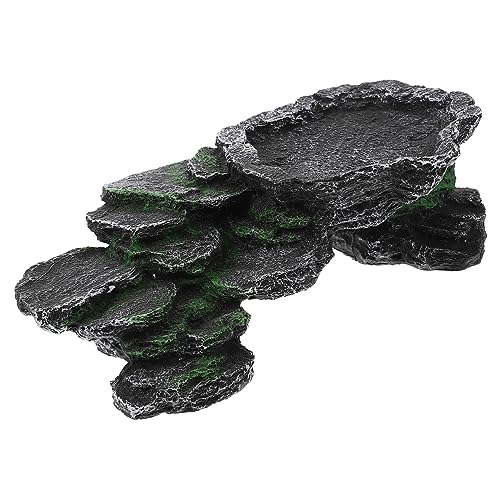 Housoutil Baskingsplattform Für Schildkröten Kletterrampe Aus Kunstharz Für Terrarien Und Aquarien Dekoration Für Schildkröten Und Kleine Reptilien Robuste Farbechte Struktur Housoutil Baskingsplattform Für Schildkröten Kletterrampe Aus Kunstharz Für Terrarien Und Aquarien Dekoration Für Schildkröten Und Kleine Reptilien Robuste Farbechte Struktur von Housoutil