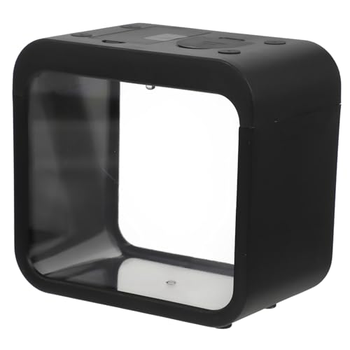 Housoutil Mini-Aquarium Aquarium Für Die Fischzucht -licht 5 Farben Leicht Zu Reinigen Für Die Inneneinrichtung von Housoutil