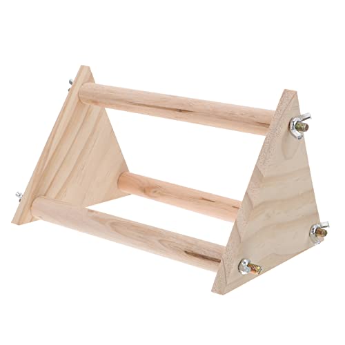Housoutil Holz Küken Stehen Rack Huhn Spielzeug für Hühner Küken Barsch Einfach Installieren Vogel Stehen Housoutil Holz Küken Stehen Rack Huhn Spielzeug für Hühner Küken Barsch Einfach Installieren Vogel Stehen von Housoutil