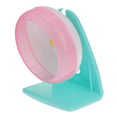 Housoutil Laufrad Für Hamster Haustier-sportrad Laufrad Mit Halterung Für Rennmäuse Und Mäuse Zufällige Farbe von Housoutil