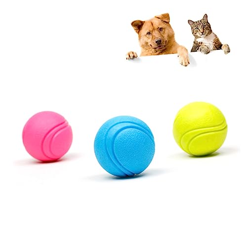 Housoutil Bauen Sie Eine Starke Bindung Auf Kauspielzeug Für Hunde Mit Sound-Knoten 4 5 cm Weicher Tennisball Für Bis Mittelgroße Hunde Spaß Beim Training Zufällige Farbe Housoutil Bauen Sie Eine Starke Bindung Auf Kauspielzeug Für Hunde Mit Sound-Knoten 4 5 cm Weicher Tennisball Für Bis Mittelgroße Hunde Spaß Beim Training Zufällige Farbe von Housoutil