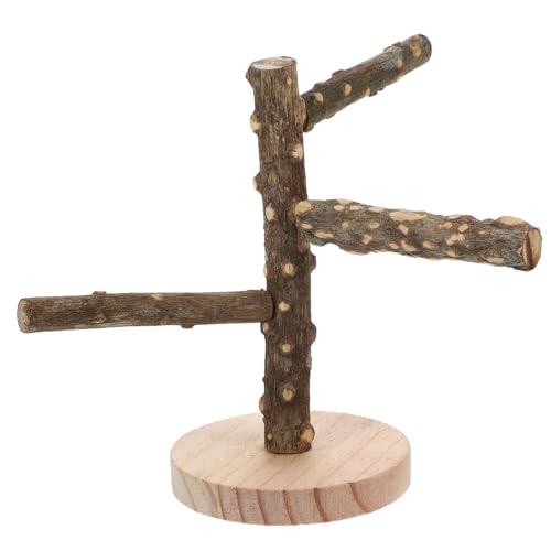 Housoutil Parakeet Sitzstange Für Vögel Natürlicher Kletterstand Langlebiges Spielzeug Für Papageien Und Wellensittiche Für Käfige Und Spielplätze Housoutil Parakeet Sitzstange Für Vögel Natürlicher Kletterstand Langlebiges Spielzeug Für Papageien Und Wellensittiche Für Käfige Und Spielplätze von Housoutil