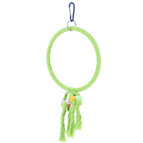 Housoutil Vogel Schaukel Spielzeug Für Papageien Baumwollseil Stand Spielzeug Für Käfige Von Wellensittichen Sittiche Und Ähnliche Vögel Robustes Und Stabiles Design Für Ruhe Und Housoutil Vogel Schaukel Spielzeug Für Papageien Baumwollseil Stand Spielzeug Für Käfige Von Wellensittichen Sittiche Und Ähnliche Vögel Robustes Und Stabiles Design Für Ruhe Und von Housoutil