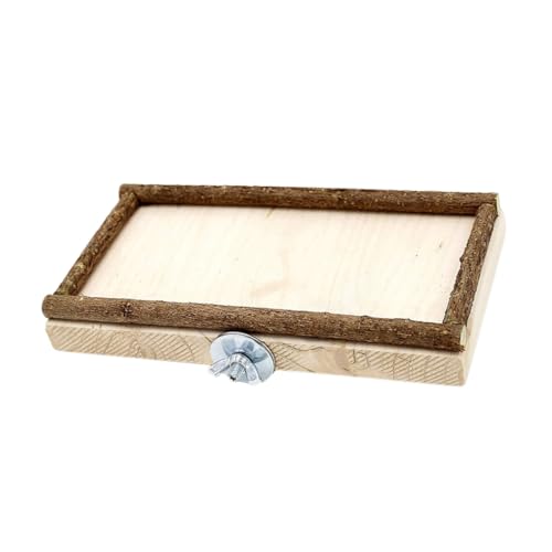 Housoutil 10x15cm Papagei Plattform Papagei Bord Spielzeug Papagei Fütterung Box Vogel Spielplatz für Vögel Papageien Housoutil 10x15cm Papagei Plattform Papagei Bord Spielzeug Papagei Fütterung Box Vogel Spielplatz für Vögel Papageien von Housoutil