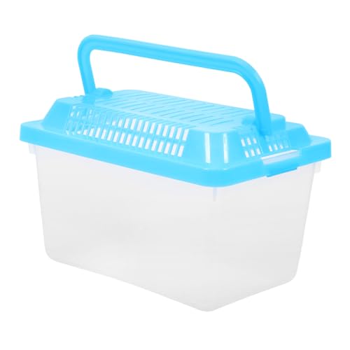 Housoutil Transportbox für Haustiere Reptilien-/schildkrötentank Fischschale Kunststoff-Aquarium-Design für Haustiere Housoutil Transportbox für Haustiere Reptilien-/schildkrötentank Fischschale Kunststoff-Aquarium-Design für Haustiere von Housoutil
