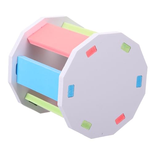 Housoutil Buntes Hamster-laufrad Chinchilla-laufrad Haustierspielzeug für Hamster von Housoutil