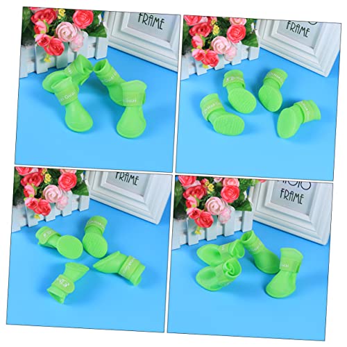 Housoutil Regenschuhe Aus Gummi Bonbonfarben Hund Schneeschuhe Hunde Stiefel Schneeschuhe Für Hunde Winterschuhe Für Hunde Regenschuhe Für Hunde Hündchen Haustierzubehör Housoutil Regenschuhe Aus Gummi Bonbonfarben Hund Schneeschuhe Hunde Stiefel Schneeschuhe Für Hunde Winterschuhe Für Hunde Regenschuhe Für Hunde Hündchen Haustierzubehör von Housoutil