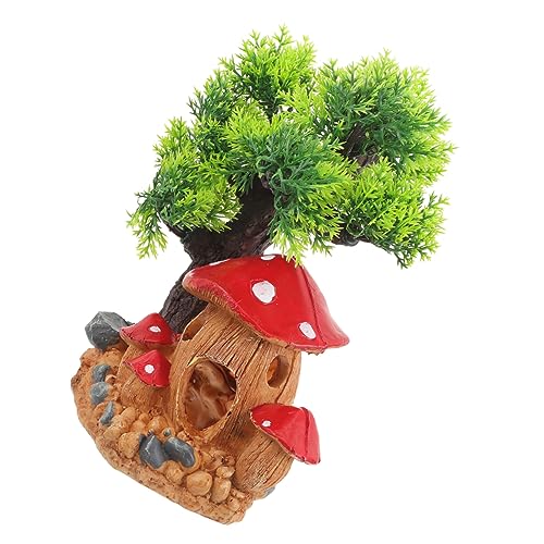 Housoutil Reptilienversteck Fischhaushöhle Fischhaus Für Aquarium Aquarium-Ornament Reptilienhöhle Betta-fischhöhle Garnelenzuchthöhle Aquarium-pilzhaus Garnelenschutz Panzer Pilzbaum Harz Housoutil Reptilienversteck Fischhaushöhle Fischhaus Für Aquarium Aquarium-Ornament Reptilienhöhle Betta-fischhöhle Garnelenzuchthöhle Aquarium-pilzhaus Garnelenschutz Panzer Pilzbaum Harz von Housoutil