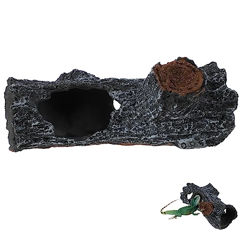 Housoutil Entzückende Reptilienhöhle Aus Kunstharz Als Terrarium- Versteck für Eidechsen und Spinnen von Housoutil