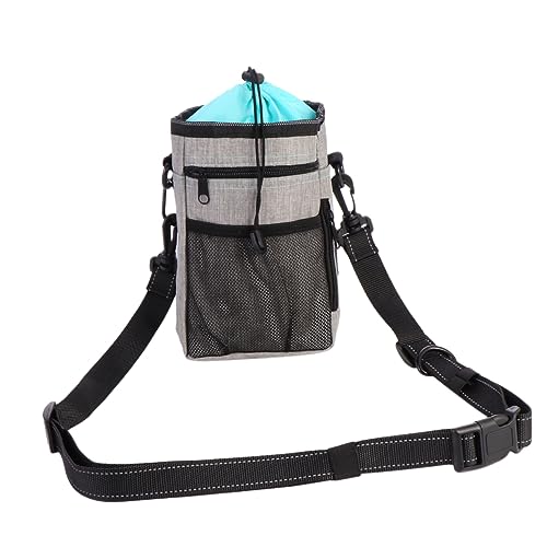 Housoutil Satz Trainings Paket Für Haustiere Leckereien Für Welpen Behälter Für Hundefutter Tasche Für Hundetraining Leckerli-Tasche Trainingstasche Für Hunde Nylon-Seil Hündchen Klicker von Housoutil