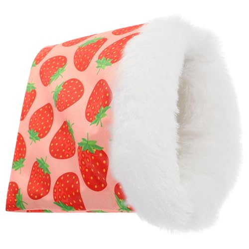 Housoutil Warmes Und Gemütliches Hamsterbett Meerschweinchennest Zuckergleiter-Tasche Haustierbett Bequeme Schlaftasche von Housoutil