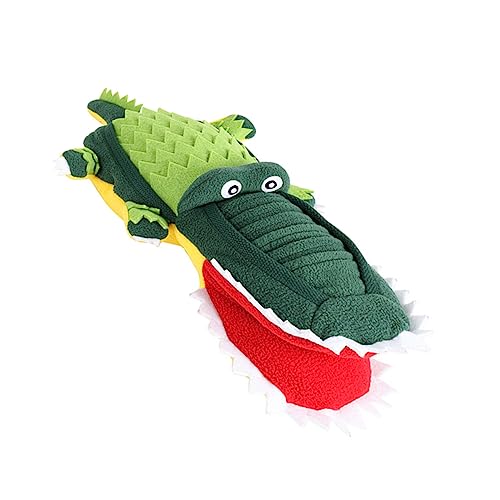 Housoutil Hund Kauen Spielzeug Lebensmittel Verstecken Interaktive Alligator Welpen Schnüffeln Spielzeug Molaren Training Weich-anhaltende Housoutil Hund Kauen Spielzeug Lebensmittel Verstecken Interaktive Alligator Welpen Schnüffeln Spielzeug Molaren Training Weich-anhaltende von Housoutil