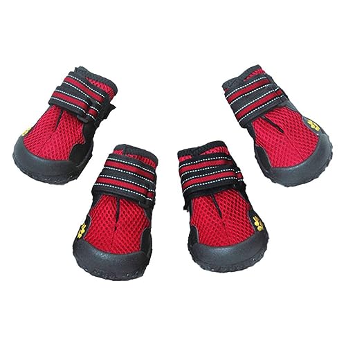 Housoutil Hundeschuhe Leggings Hundeschuhe Greifer Haustierschuhe Zum Wandern Im Freien Housoutil Hundeschuhe Leggings Hundeschuhe Greifer Haustierschuhe Zum Wandern Im Freien von Housoutil