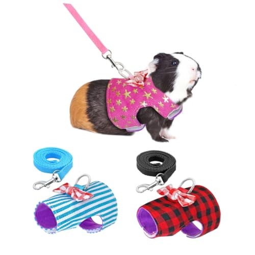 Housoutil Kleintierleine Haustierkleidung kleine Tiere Leine für Katzengeschirr Baby-Kaninchen Seil Haustierzubehör Haustiergeschirr mit Leine Eichhörnchen Gurt Frettchen Gürtel Housoutil Kleintierleine Haustierkleidung kleine Tiere Leine für Katzengeschirr Baby-Kaninchen Seil Haustierzubehör Haustiergeschirr mit Leine Eichhörnchen Gurt Frettchen Gürtel von Housoutil