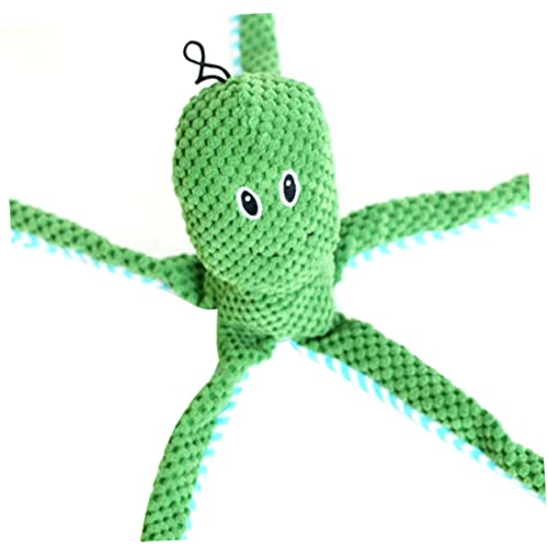 Housoutil Hundezahnen Spielzeug Plüsch Haustier Interaktives Zubehör Spielzeug Quietschender Oktopus Weich für Hunde Housoutil Hundezahnen Spielzeug Plüsch Haustier Interaktives Zubehör Spielzeug Quietschender Oktopus Weich für Hunde von Housoutil