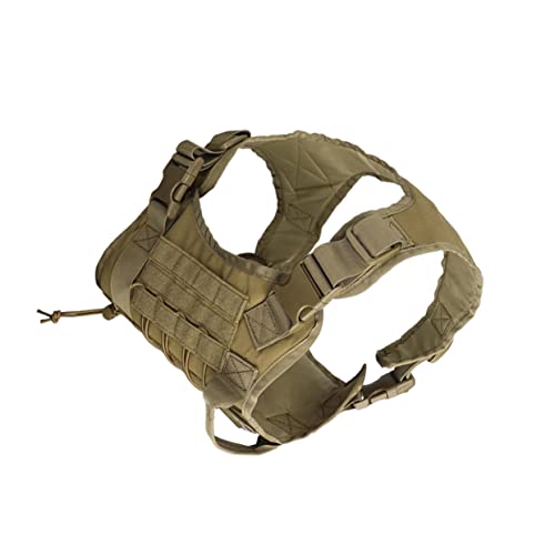 Housoutil Hundeanzug Weste mit Taschen kleines hundegeschirr -Kabelbaum Taktische Weste Muskelshirt wasserdichte hundeweste Hund Weste Anzug Tarnung Gurt mittlere bis große Hunde Kleidung Housoutil Hundeanzug Weste mit Taschen kleines hundegeschirr -Kabelbaum Taktische Weste Muskelshirt wasserdichte hundeweste Hund Weste Anzug Tarnung Gurt mittlere bis große Hunde Kleidung von Housoutil