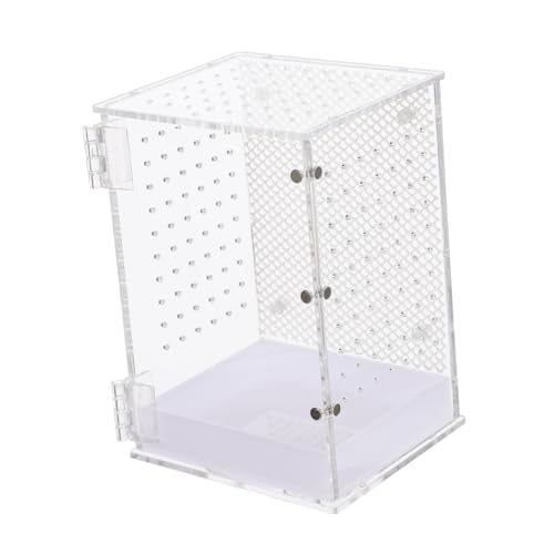 Housoutil Tarantula Zuchtbox Für Reptilien Und Insekten Transparente Futter Und Brutbox Mit Belüftung Für Vogelspinnen Gottesanbeterinnen Und Baumfrösche Kleine Mit Magnetischem Housoutil Tarantula Zuchtbox Für Reptilien Und Insekten Transparente Futter Und Brutbox Mit Belüftung Für Vogelspinnen Gottesanbeterinnen Und Baumfrösche Kleine Mit Magnetischem von Housoutil