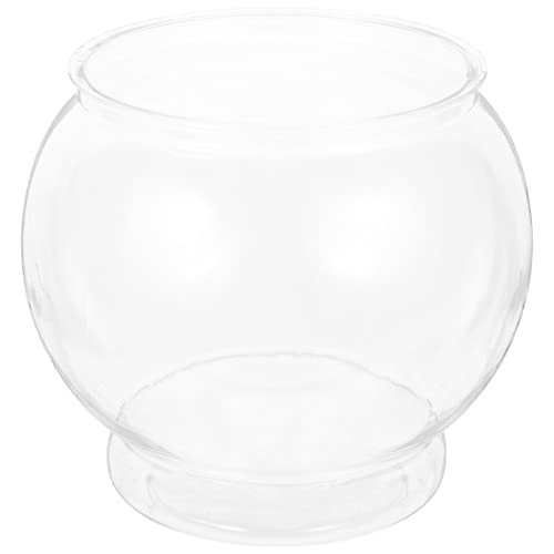 Housoutil Transparente Fischschale Aus Kunststoff Kleines Rundes Aquarium Tischaquarium Durchsichtige Haustierkugelschale 21 9 X 21 9 X 17 3 cm Housoutil Transparente Fischschale Aus Kunststoff Kleines Rundes Aquarium Tischaquarium Durchsichtige Haustierkugelschale 21 9 X 21 9 X 17 3 cm von Housoutil