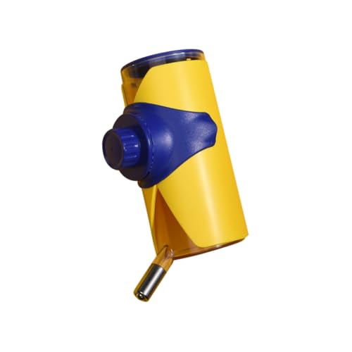 Housoutil Haustier-Futter- Und Wasserspender Hundewasserflasche Automatische Wasserzufuhr Reisefreundlich Hundeversorgung Gelb von Housoutil