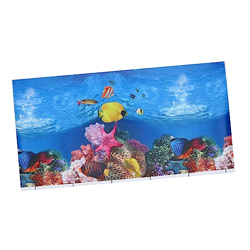 Housoutil Fisch Tank Dekoration 3D Unterwasser Aufkleber PVC Aufkleber Tank Hintergrund Einfache Anwendung Stilvolle Wohnkultur Housoutil Fisch Tank Dekoration 3D Unterwasser Aufkleber PVC Aufkleber Tank Hintergrund Einfache Anwendung Stilvolle Wohnkultur von Housoutil