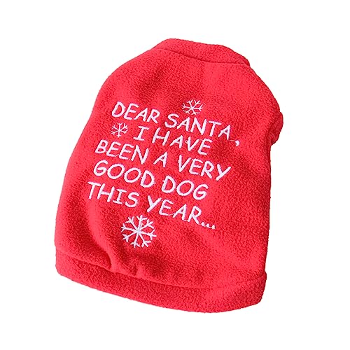 Housoutil Weihnachten Hund Anzug Weihnachtsfeier Hundeweste Hund Weihnachtsmütze hundemantel Dog Raincoat Kleider Winterkleidung für Welpen Weihnachtskleidung für Hunde Hündchen der Hund Housoutil Weihnachten Hund Anzug Weihnachtsfeier Hundeweste Hund Weihnachtsmütze hundemantel Dog Raincoat Kleider Winterkleidung für Welpen Weihnachtskleidung für Hunde Hündchen der Hund von Housoutil