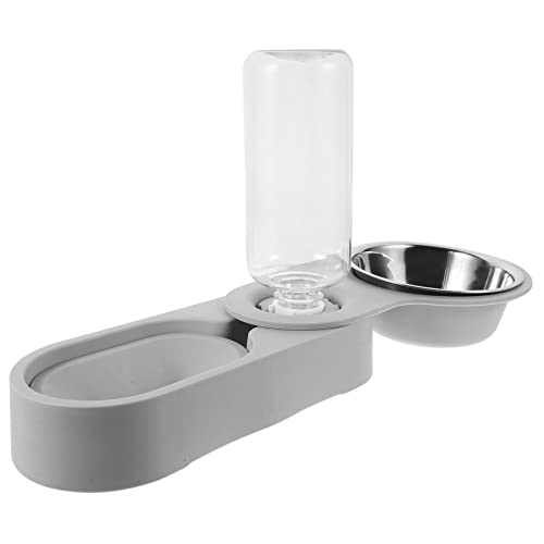 Housoutil Automatischer Futterspender für Katzen Wasserspender für Haustiere Futternapf für Hunde Aus Edelstahl An Die Ecke Anpassbar Leicht Zu Reinigen Housoutil Automatischer Futterspender für Katzen Wasserspender für Haustiere Futternapf für Hunde Aus Edelstahl An Die Ecke Anpassbar Leicht Zu Reinigen von Housoutil