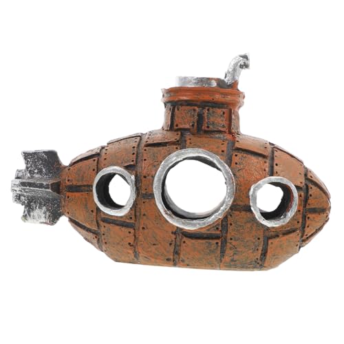 Housoutil Aquarium U-Boot Schiffsmodell Einzigartiges Aquarium Ornament Home Store Housoutil Aquarium U-Boot Schiffsmodell Einzigartiges Aquarium Ornament Home Store von Housoutil