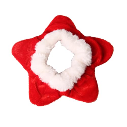 Housoutil Weihnachtskrawatte Für Haustiere Mit Stern Rotes Plüschhalsband Für Hunde Und Katzen Festlicher Stil Housoutil Weihnachtskrawatte Für Haustiere Mit Stern Rotes Plüschhalsband Für Hunde Und Katzen Festlicher Stil von Housoutil
