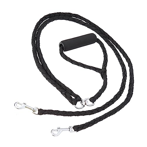 Housoutil gürtel Nylon hundegurt hundegürtel hundelaufband cat Leash Katzenleine Welpenleine Doppelleine doppelte Hundeleine Nr doppelte Hundeleine Haustier Seil Leinen Kettenblatt von Housoutil