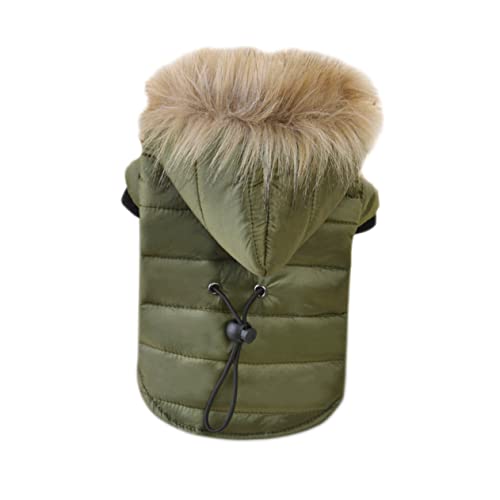 Housoutil Haustierbedarf für Hunde Warmer Mantel Hundekleidung Dackel-Kapuzenpullover -fuß-Kapuzenpullover Modische Kleidung Einfach Zu Tragen von Housoutil