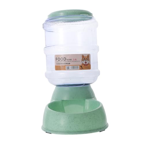 Housoutil pet Feeder pet Food Container Automatischer Wasserspender für Hunde Wasserspender für Haustiere katzenfutter Trinkwasser Becken Wasserschale Fütterung Futterautomat Futternapf von Housoutil
