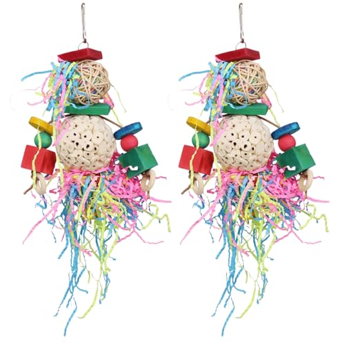 2pcs Vogelspielzeug Futtersuche Hanges Vogelkäfigspielzeug 8.3x5,5 umweltfreundlich Kleiner Vogelkauspielzeug für kleine Vogel-Sachpapageien Lovebirds Cockatielsbird-Spielzeug für Conuresparrot Toysb 2pcs Vogelspielzeug Futtersuche Hanges Vogelkäfigspielzeug 8.3x5,5 umweltfreundlich Kleiner Vogelkauspielzeug für kleine Vogel-Sachpapageien Lovebirds Cockatielsbird-Spielzeug für Conuresparrot Toysb von HoveeLuty