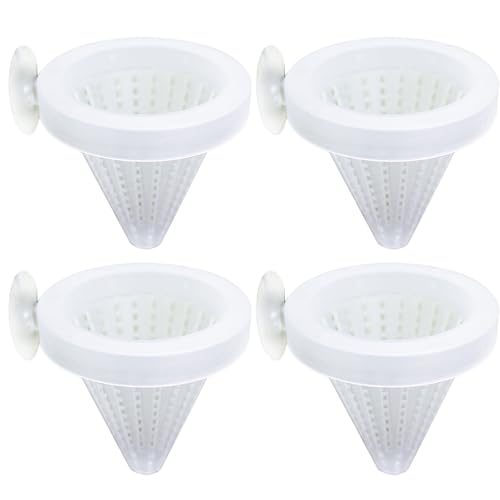 4pcs Fischfutterfuttermittel trichterförmige Fischfuttermittel für Würmer 2,6 x 2,7 Zoll Aquarium-Feeder mit Saugbecher langlebiger Plastikfischfutterfutter für Fischtank Aquarium Accessoires Fish TA 4pcs Fischfutterfuttermittel trichterförmige Fischfuttermittel für Würmer 2,6 x 2,7 Zoll Aquarium-Feeder mit Saugbecher langlebiger Plastikfischfutterfutter für Fischtank Aquarium Accessoires Fish TA von HoveeLuty