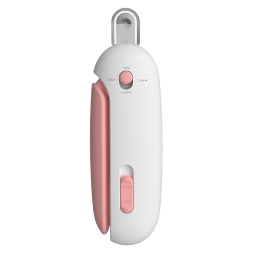 Cat -Nagel -Clipper mit verstellbarer Blende professionelle Haustiernagel -Klipper mit Nagelfeile und Aufbewahrungsbox Multifunktional Cat Claw Clippers für Katzen und Dogscat -Clippers für Nagelscha von HoveeLuty