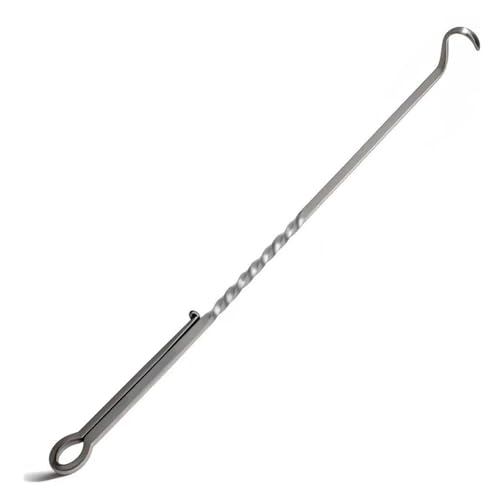 Fleischhaken-Wender, 25, 4 cm, schwarzer Edelstahl-Zopf-Lebensmittelwender, scharfe, waschbare und wiederverwendbare Wendehaken zum Grillen, Fleischhaken, Zopf-Lebensmittelwender, Wendehaken Fleischhaken-Wender, 25, 4 cm, schwarzer Edelstahl-Zopf-Lebensmittelwender, scharfe, waschbare und wiederverwendbare Wendehaken zum Grillen, Fleischhaken, Zopf-Lebensmittelwender, Wendehaken von HoveeLuty