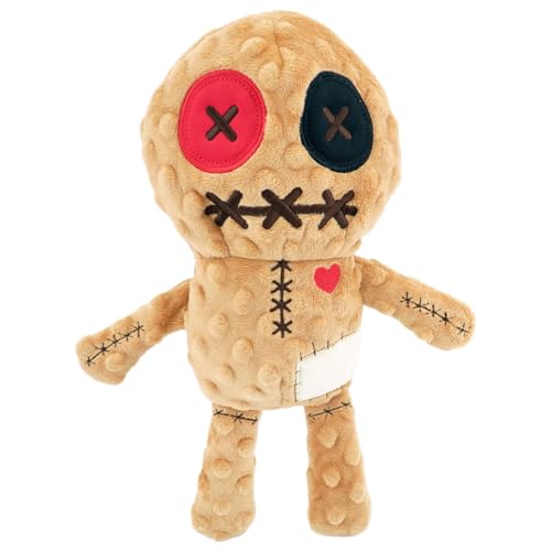 HoveeLuty Halloween-Hundespielzeug, Skelettmann, quietschendes Hundespielzeug, interaktives Gothic-Stofftier für das Training von Haustieren, 33 x 24 x 5 cm, Gothic-Stofftier, quietschendes, H HoveeLuty Halloween-Hundespielzeug, Skelettmann, quietschendes Hundespielzeug, interaktives Gothic-Stofftier für das Training von Haustieren, 33 x 24 x 5 cm, Gothic-Stofftier, quietschendes, H von HoveeLuty