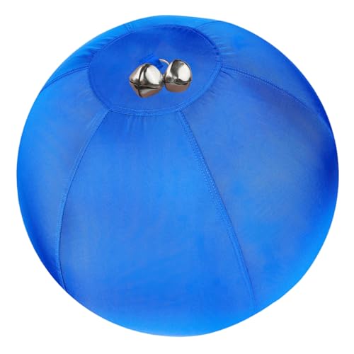 HoveeLuty Hüteball für Hunde mit Glöckchen, 45, 7 cm großer Hüteball aus PVC mit Polyesterhülle mit Reißverschluss, kratzfestes, interaktives Mehrzweckspielzeug für Pferde und Schafe von HoveeLuty