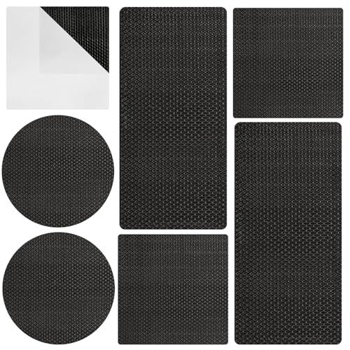 HoveeLuty Trampolin-Flicken-Reparaturset, 6-teilig/Set, 3 Arten, selbstklebendes Trampolin-Reparaturset zum Reparieren von Rissen oder Löchern, Flicken, Zubehör, Reparaturmatte von HoveeLuty