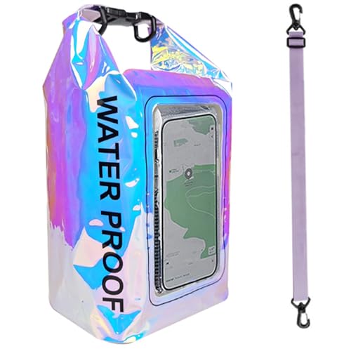 HoveeLuty wasserdichte Handytasche, große schwimmende, wasserdichte Handyhülle mit Dichtungsstreifen, universelle, praktische Strandtasche für Smartphones und Wearables von HoveeLuty