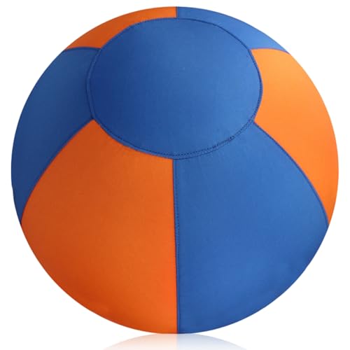 Hüteball für Hunde, 45, 7 cm großer PVC-Hüteball mit Polyester-Überzug mit Reißverschluss, Kratzfest, interaktives Mehrzweckspielzeug für Pferde und Schafe, Hundeball, Hundespielzeug, Ball für Hun Hüteball für Hunde, 45, 7 cm großer PVC-Hüteball mit Polyester-Überzug mit Reißverschluss, Kratzfest, interaktives Mehrzweckspielzeug für Pferde und Schafe, Hundeball, Hundespielzeug, Ball für Hun von HoveeLuty