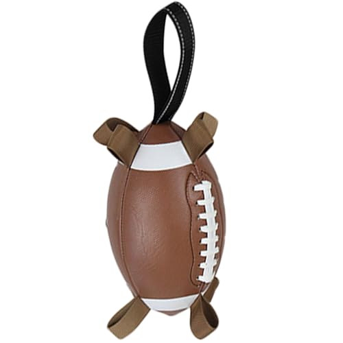 Hundefußball, 7, 8 Zoll, unzerstörbarer Hundeball, bissfester, interaktiver Hundespielzeugball zum Apportieren, ungiftige Latex-Hundebälle für Aggressive Kauer, Spielen im Freien, unzerstörbarer H Hundefußball, 7, 8 Zoll, unzerstörbarer Hundeball, bissfester, interaktiver Hundespielzeugball zum Apportieren, ungiftige Latex-Hundebälle für Aggressive Kauer, Spielen im Freien, unzerstörbarer H von HoveeLuty